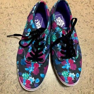 Floral Vans